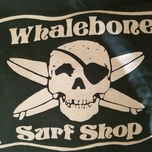 VNTG WHALEBONE SURF SHOP GREEN HOODIE
